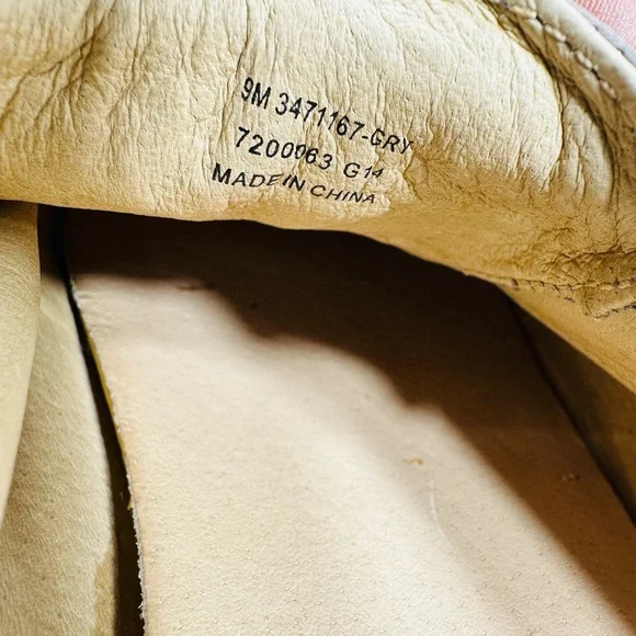 Frye Mindy Double Monk Strap sneakers in brownish-gray size 9 - Picture 7 of 7